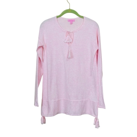 Lilly Pulitzer Colene Sweater in Baby Pink Size XSmall - Picture 8 of 10